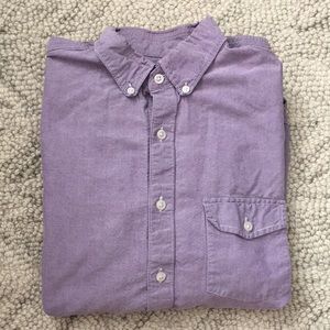 MOVING SALE! J.Crew Purple Slim Oxford sz. M